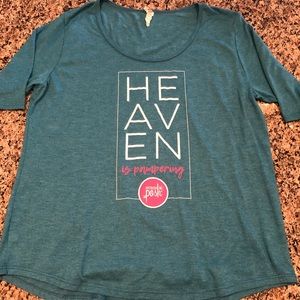 Perfectly Posh “Heaven is Pampering” Top •XL